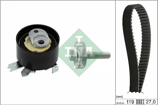 Kit de courroie crantée INA 530 0843 10